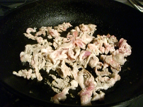 ノンオイリーな「タモリ流 豚の生姜焼き」を作ってみた