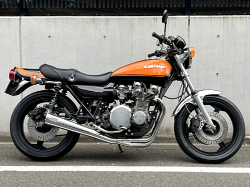 Z1000のタイヤ交換